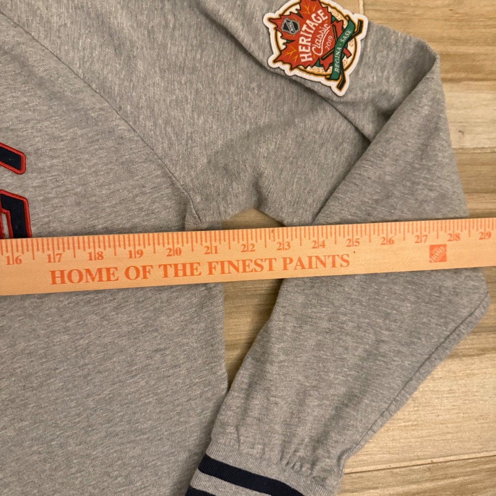 Fanatics Winnipeg Jets NHL 2019 Heritage Classic Long Sleeve Shirt Mens Large - Picture 6 of 9